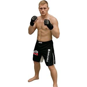 FIGHTERS - Fightshorts MMA Shorts / Combat / Black / Medium