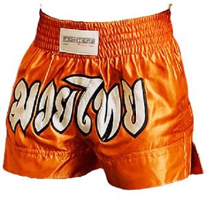 FIGHTERS - Muay Thai Shorts / Orange / Large