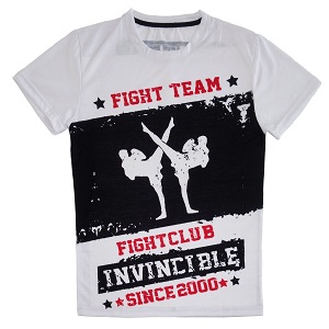 FIGHTERS - T-Shirt / Fight Team Invincible / White / Medium